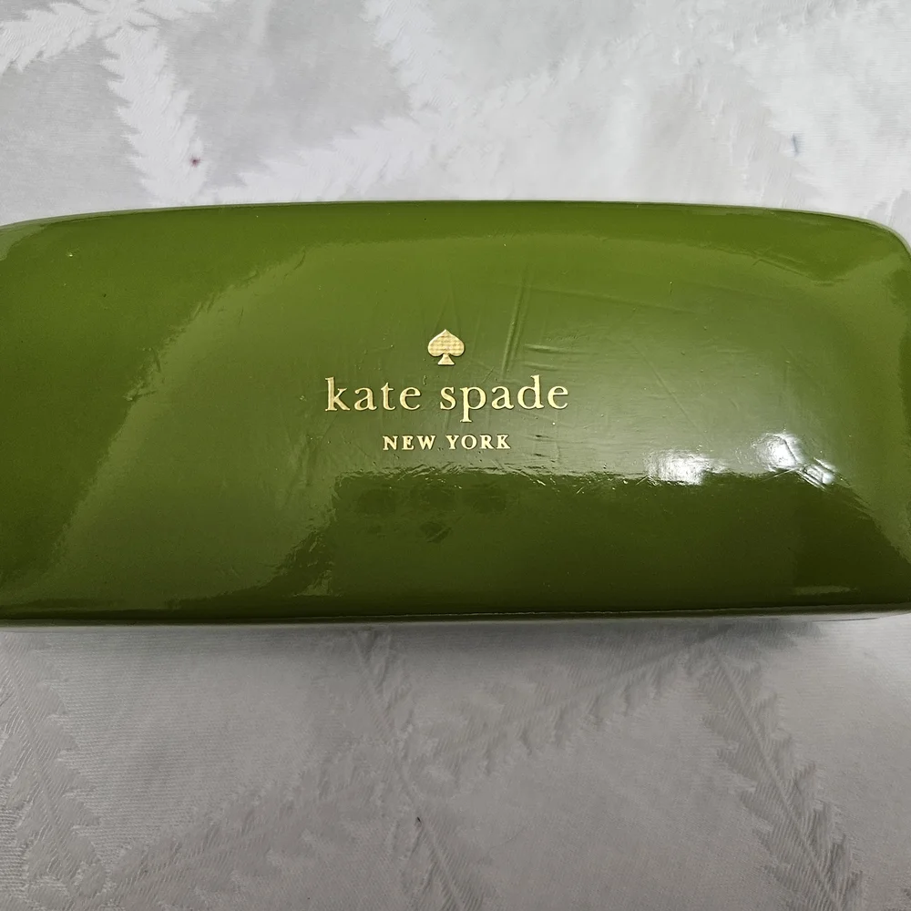 Kate Spade Green Eyeglass Case - Picture 1 of 6